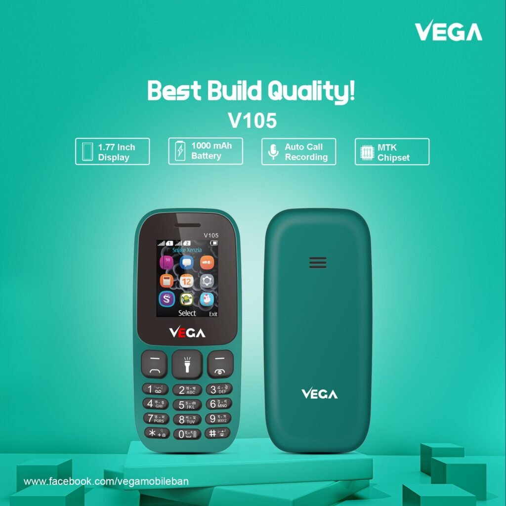 Top Slim Button Phone